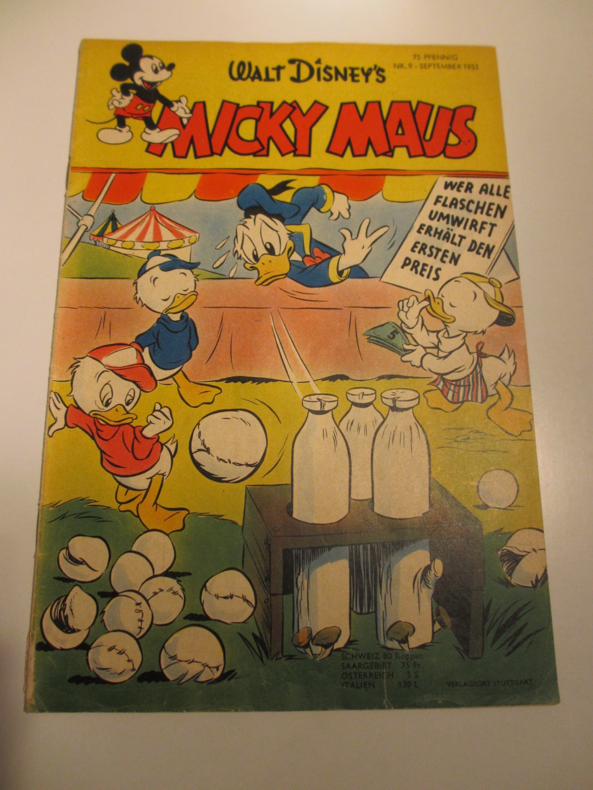 Topolino n. 9 del 1953 originali