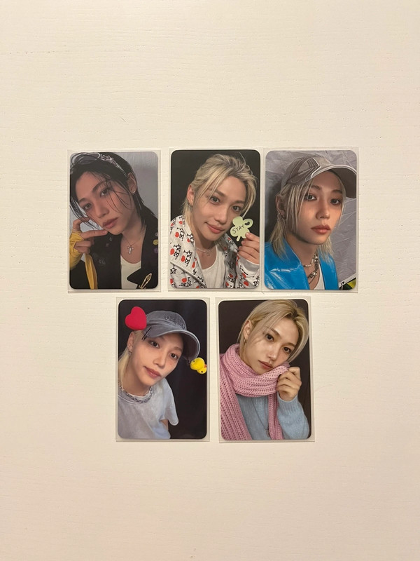 Stray Kids Felix photocards