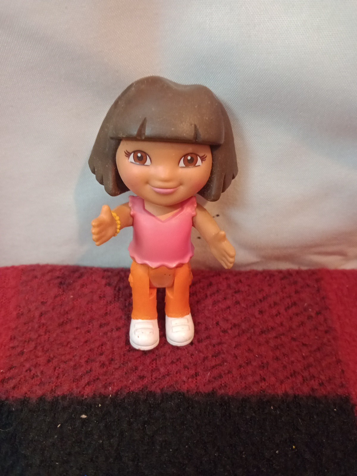Modellino Dora The Explorer Poseable 3,5" Nickelodeon giocattolo 2011 cartone animato bambino