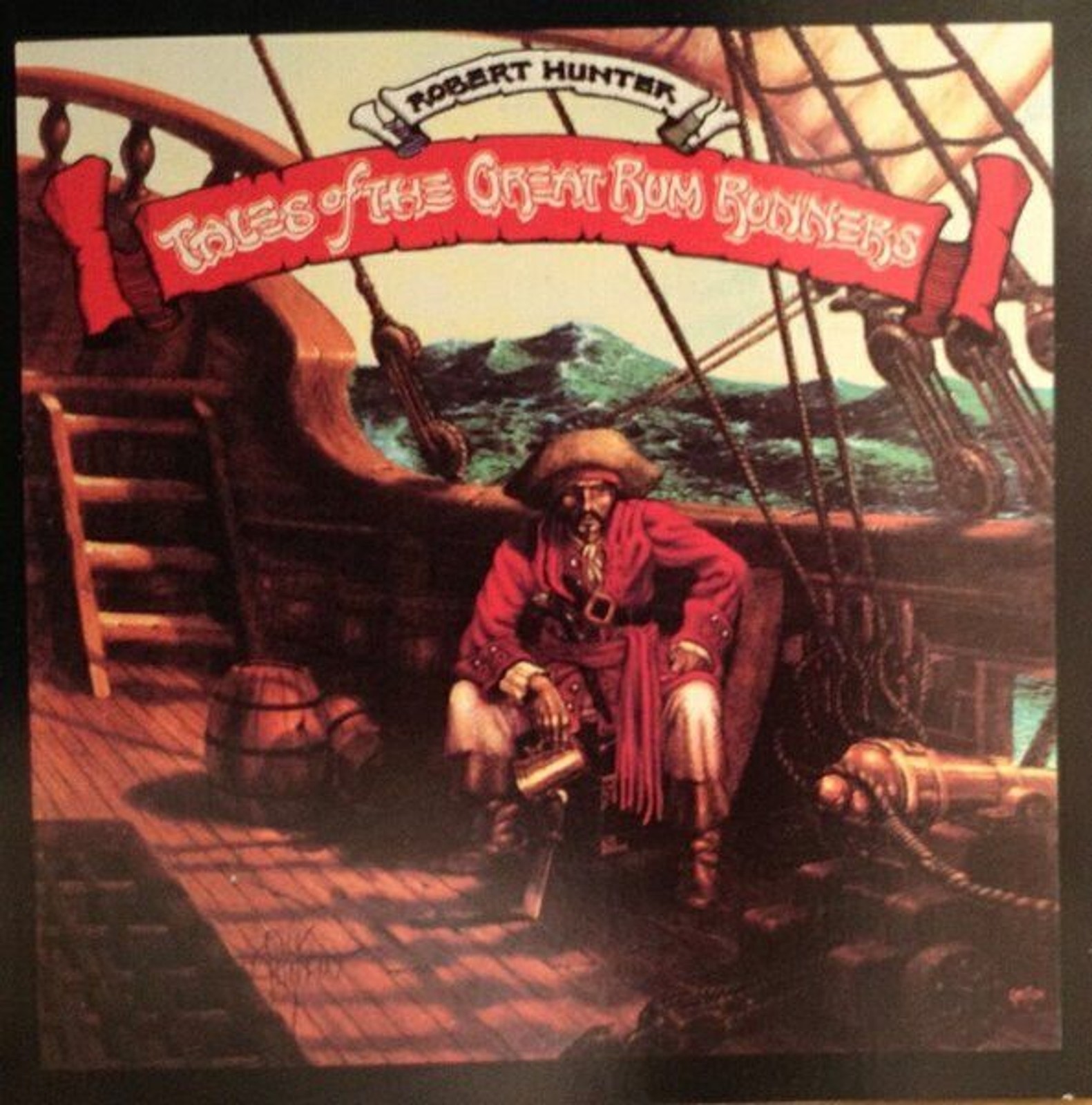 Robert Hunter Tales Of The Great Rum Runners CD Ryko RCD 10158 Grateful Dead
