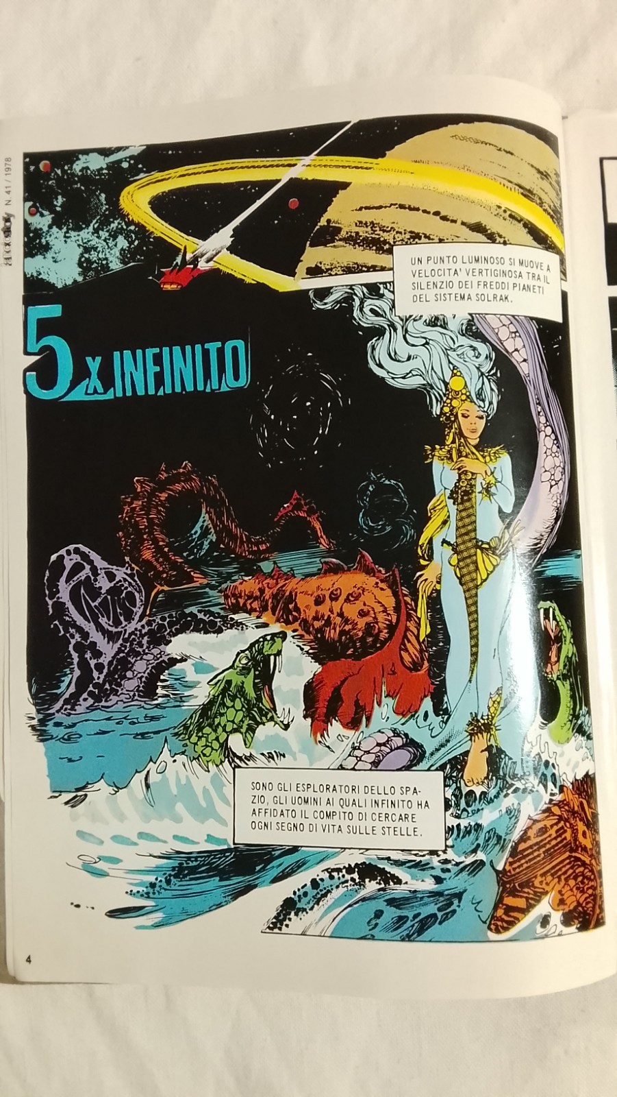 Fumetto Esteban Maroto Cinque Per Infinito Lalia H. Breccia Robin delle Stelle 