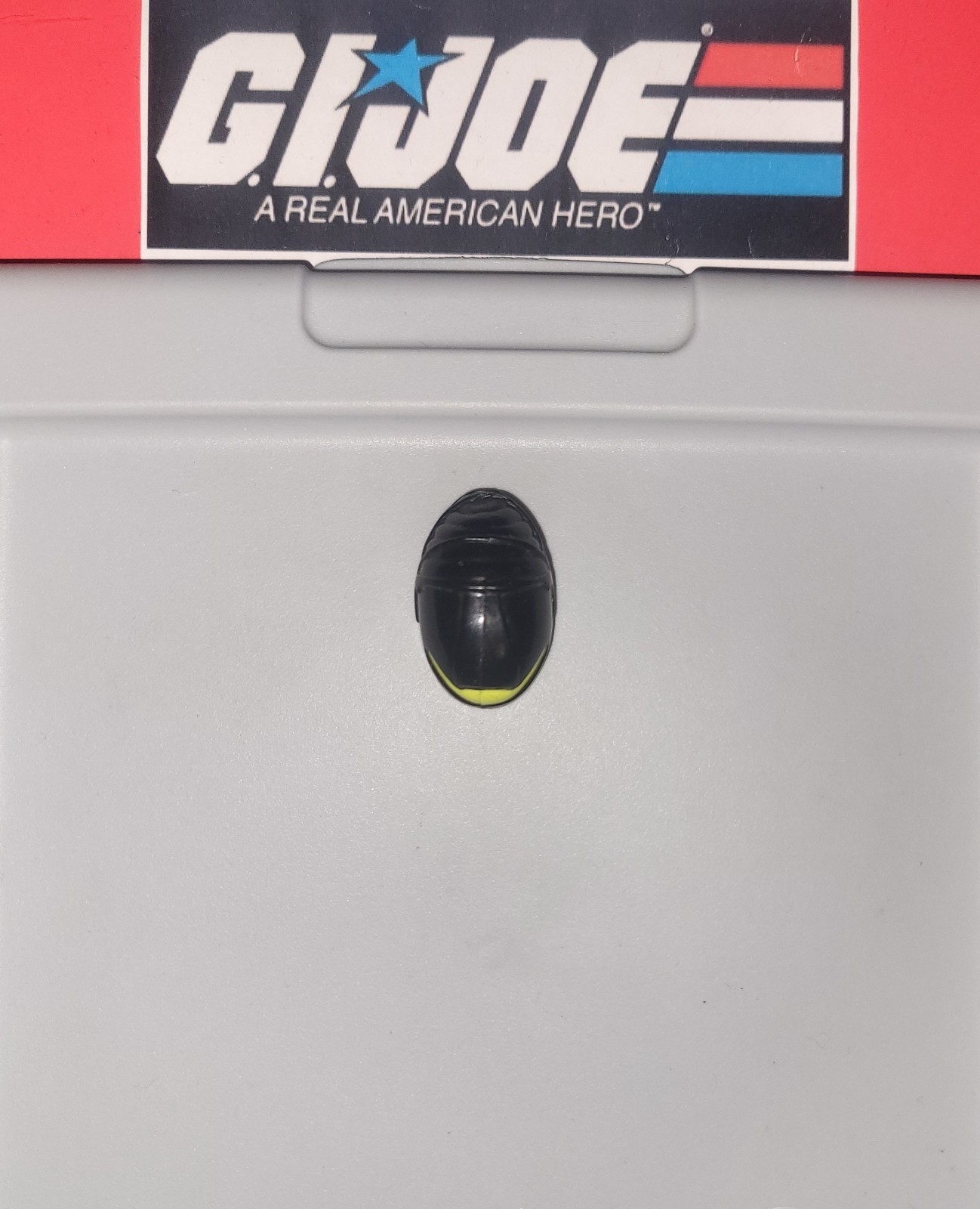 Accessorio casco GI Joe Cobra Commander 1994 originale anni 90 Hasbro mai rotto