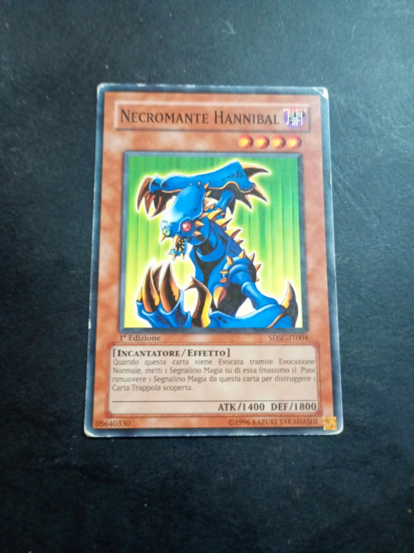 Necromante Hannibal carta Yu-Gi-Oh