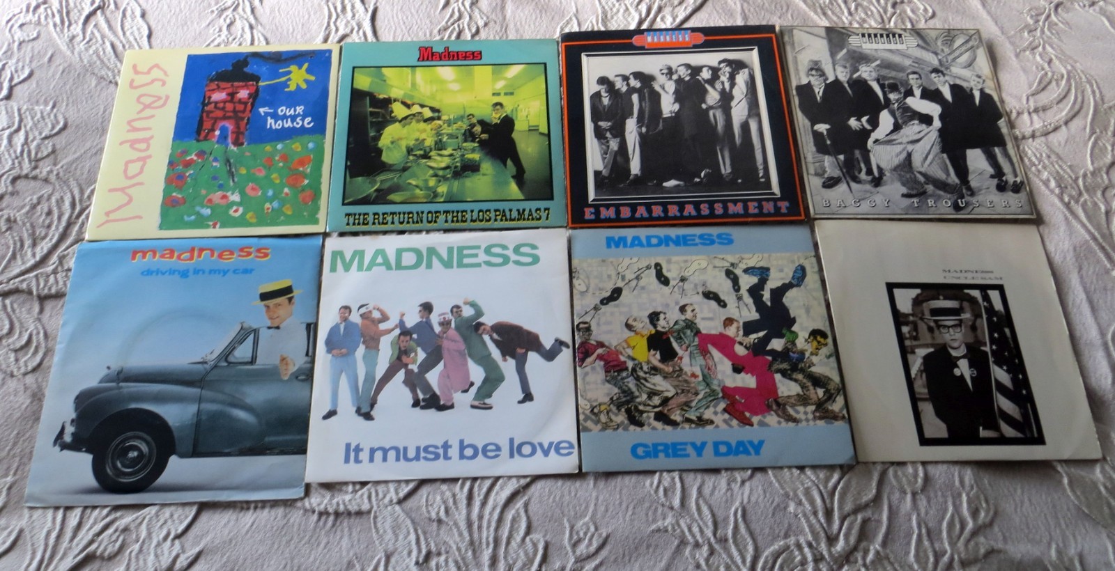 Madness lot of 8 UK Picture Sleeve 45's