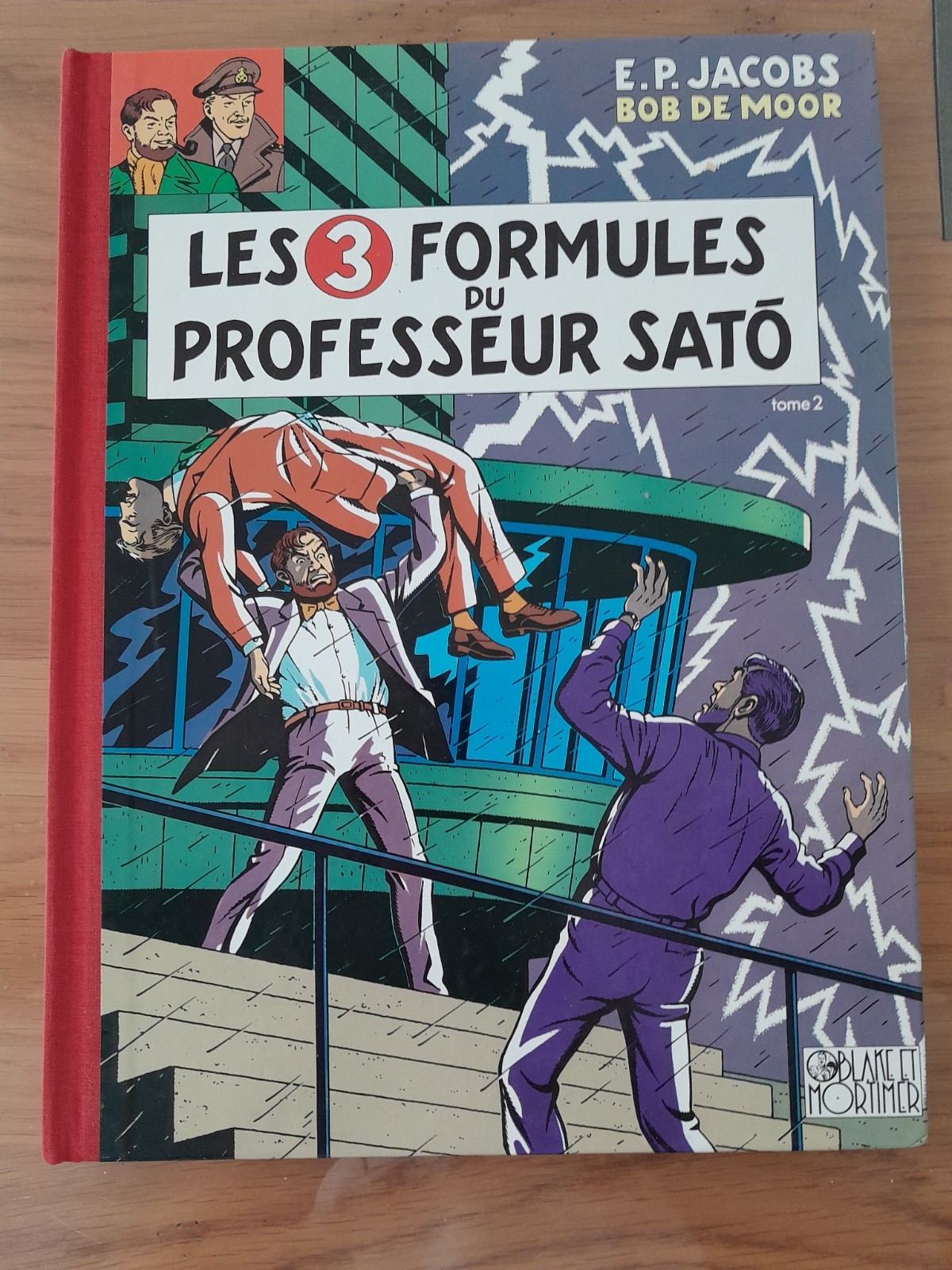 LES 3 FORMULES DU PR. SATO T.02   BLAKE ET MORTIMER   08/1991   REED.   TBE