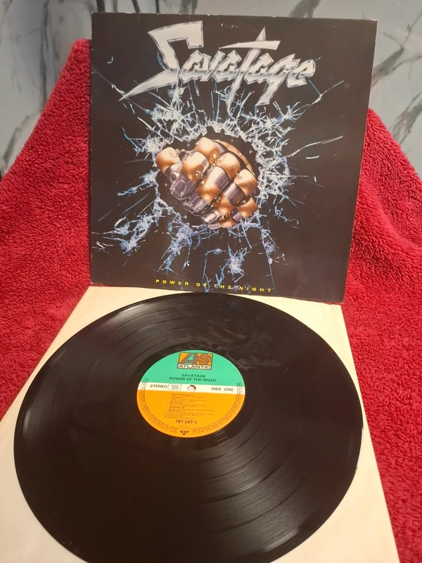 Savatage – Power of the Night (1985, originele Atlantic persing!)