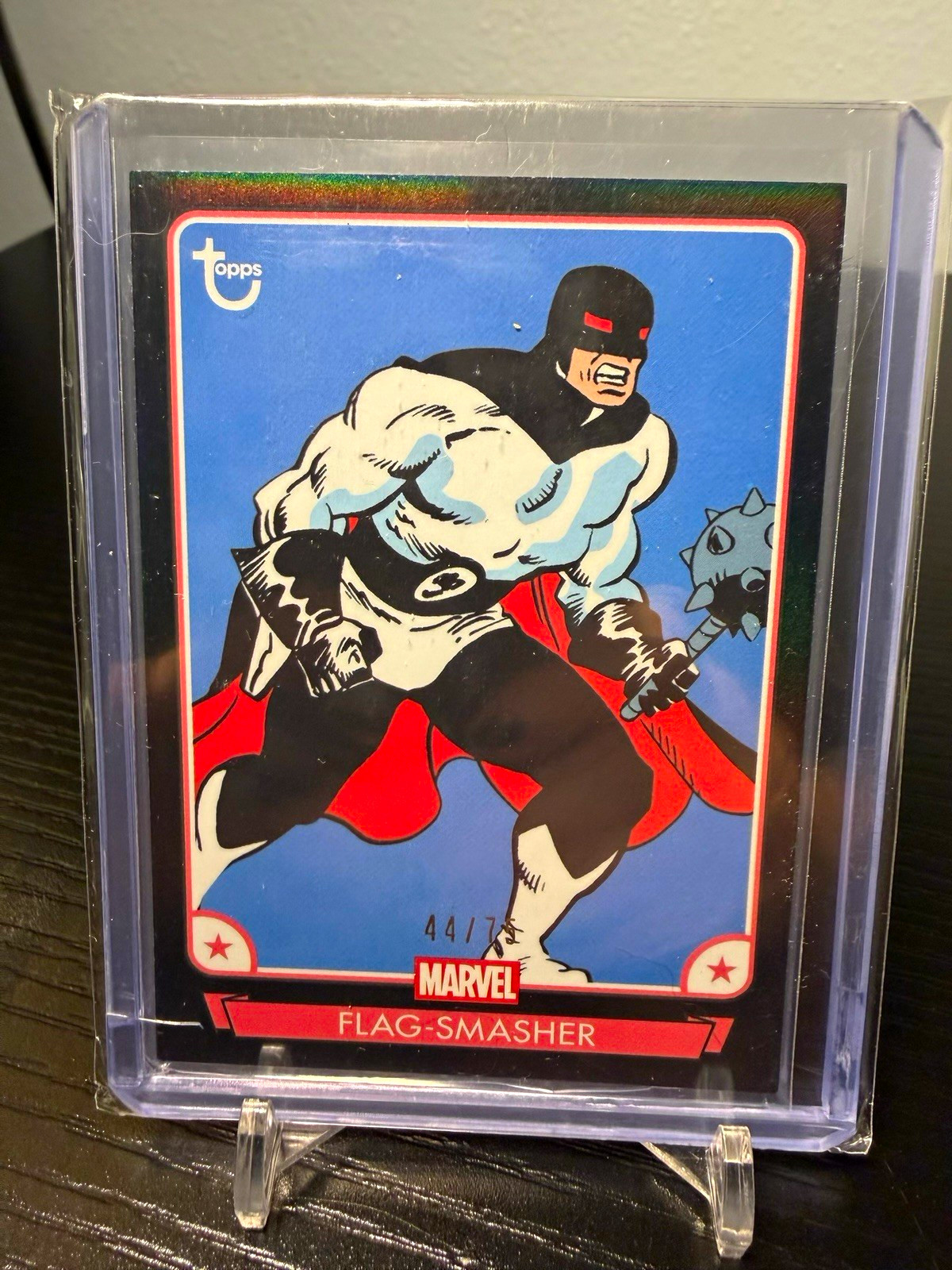 Topps 2026 Topps Marvel Flag-Smasher #44 44/75 numerato in serie