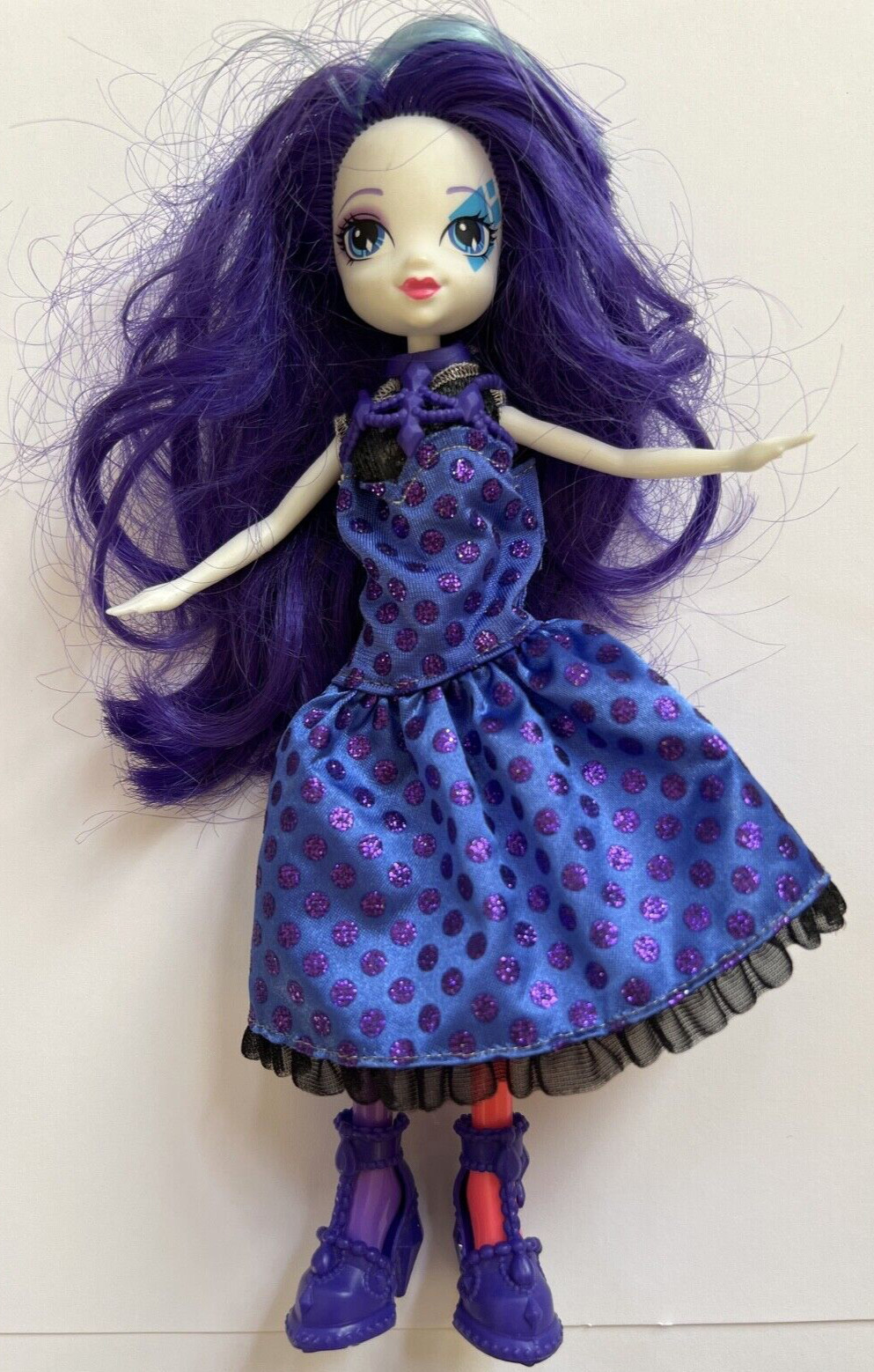 MY LITTLE PONY EQUESTRIA GIRLS Rainbow Rocks RARITY 9" Doll, Hasbro 2013, Cute