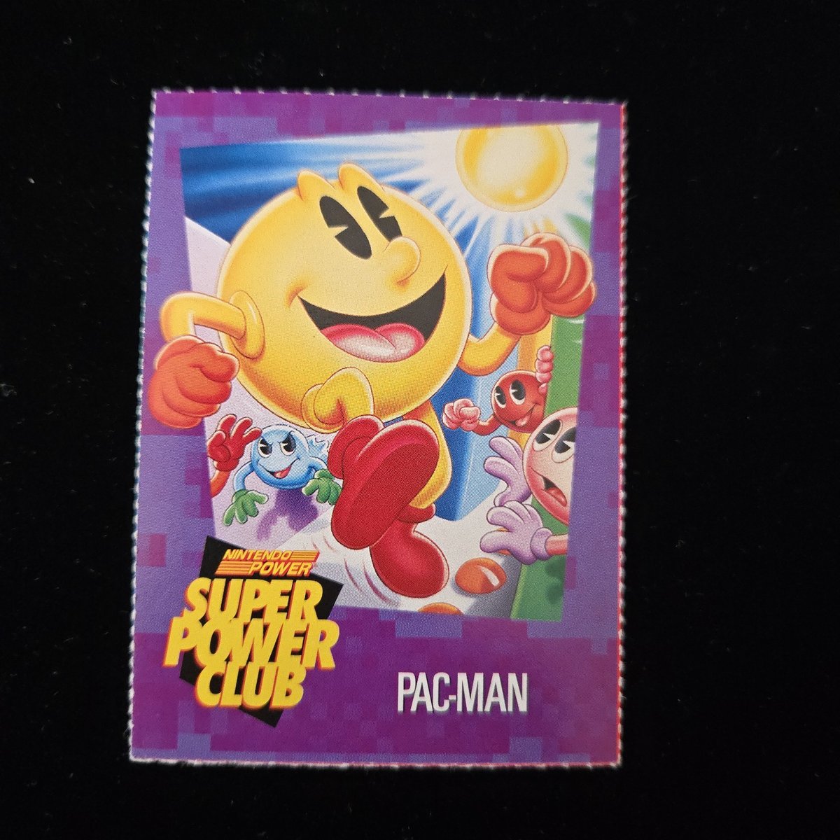 Scheda rivista EX Nintendo Power Super Power Club #34 PAC MAN