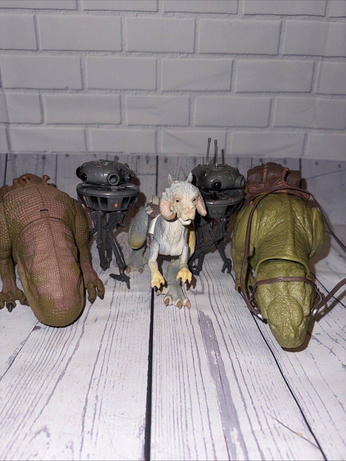 Set di 5 figurine vintage Star Wars (Kenner, Hasbro)