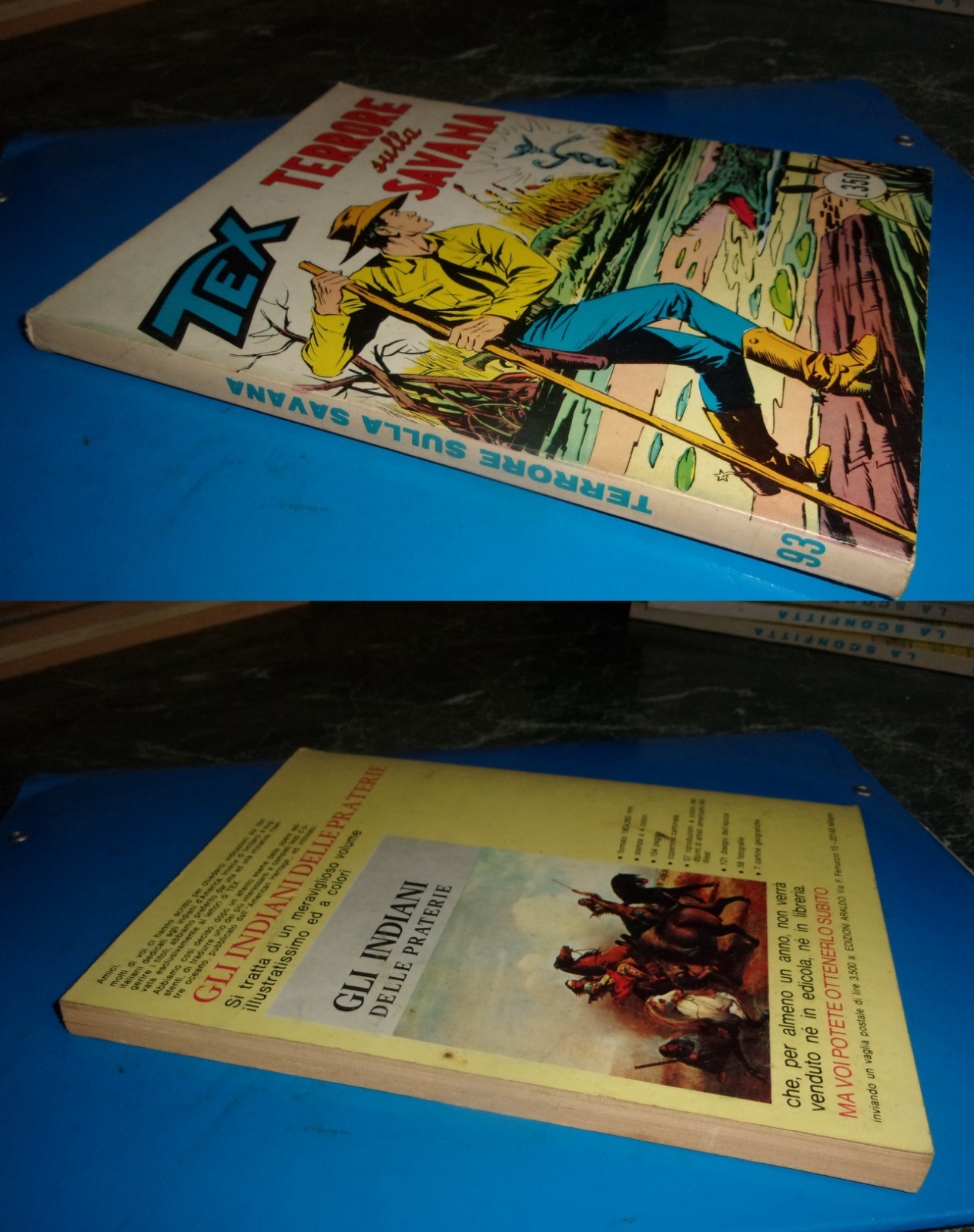 TEX n. 93 ristampa da LIRE 350 Leggi specifiche all'interno - A