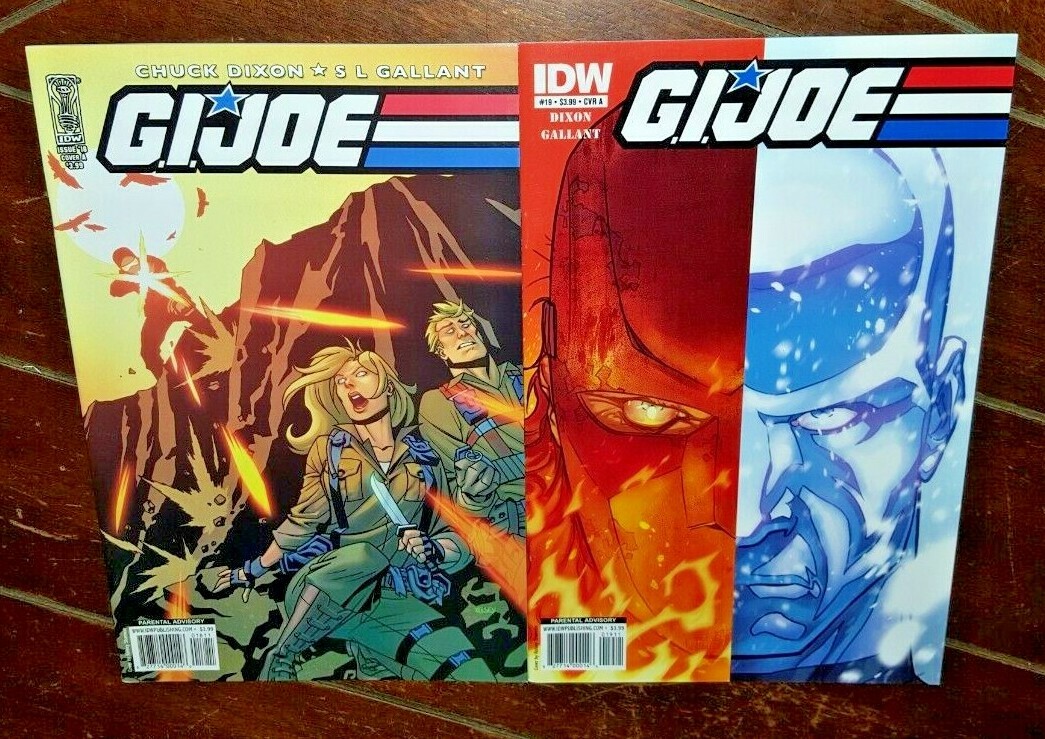 G.I. Joe #18 & #19 di Chuck Dixon & S.L. Gallant, (2010, IDW): Spedizione gratuita!