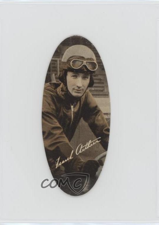 1935 Carreras Personaggi Popolari Tabacco Ovale Frank Arthur #59 0nr3