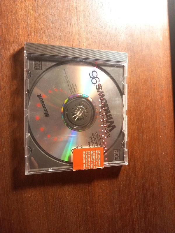 CD Rom installazione Windows 95