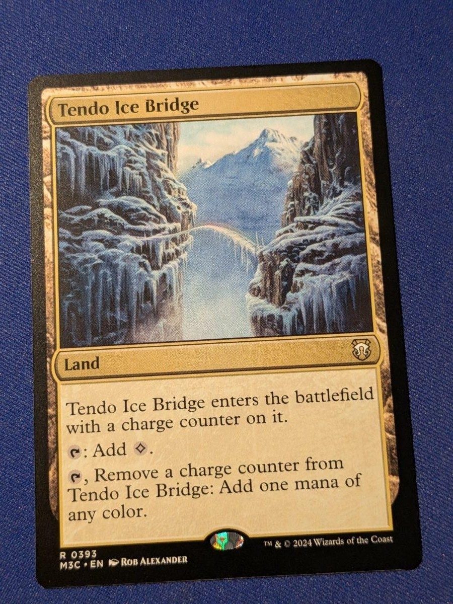 Tendo Ice Bridge Modern Horizons 3 Commander #393 quasi nuovo MTG