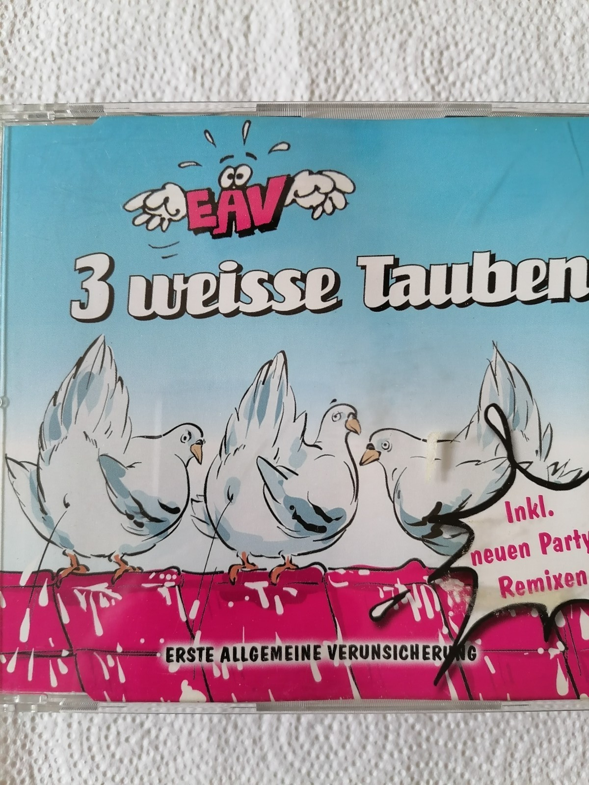 EAV  Erste Allgemeine Verunsicherung - 3 weisse Tauben, Maxi Single CD, Neuw.