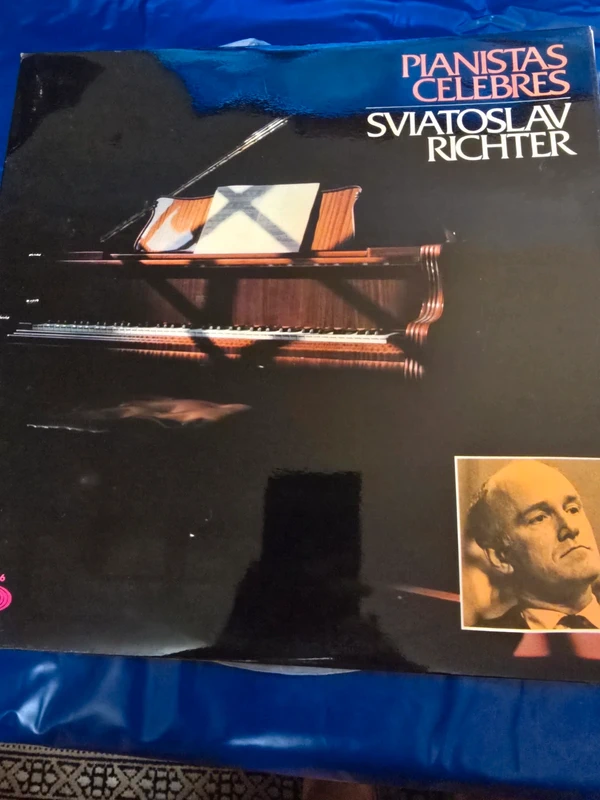 Vinilo de Sviatoslav Richter. Dos conciertos para piano y orquesta