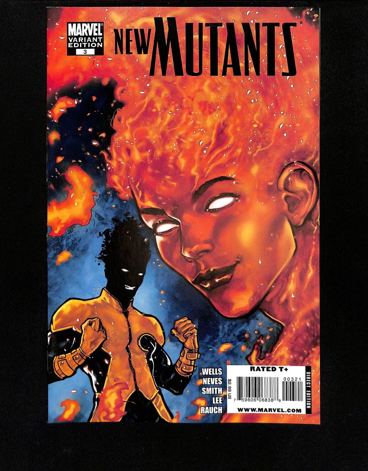 New Mutants #3 Cover C Variant Marvel 2009