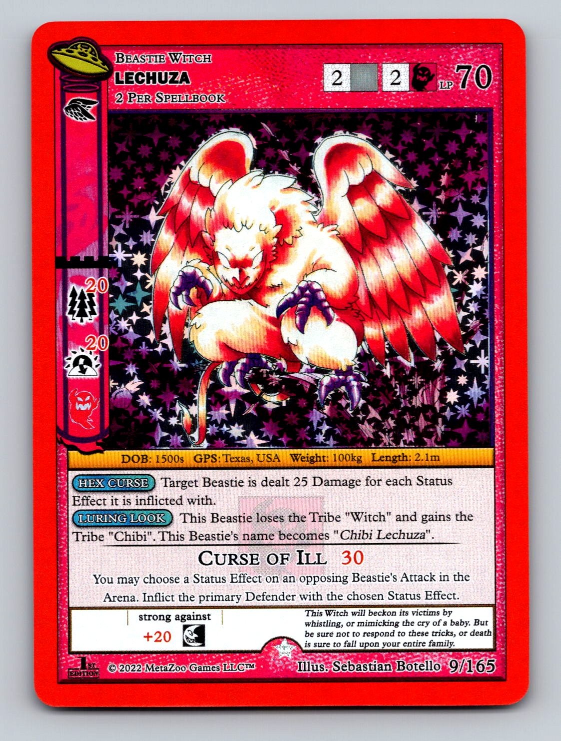 MetaZoo CCG UFO Lechuza 9/165 [d446]
