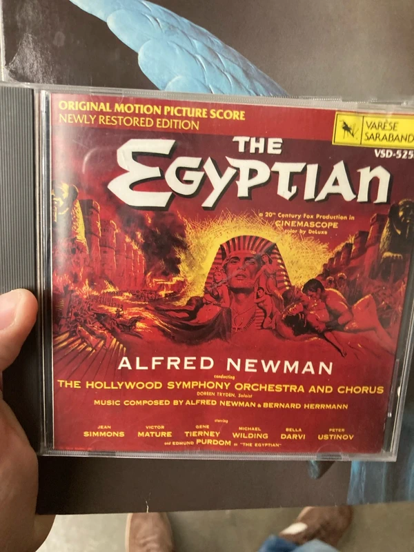 The egyptian / soundtrack / Newman / Herrmann