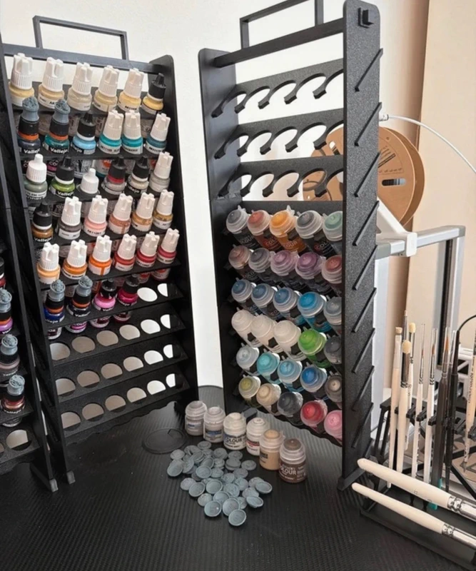 Rack de 9 baldas para 45 pinturas citadel