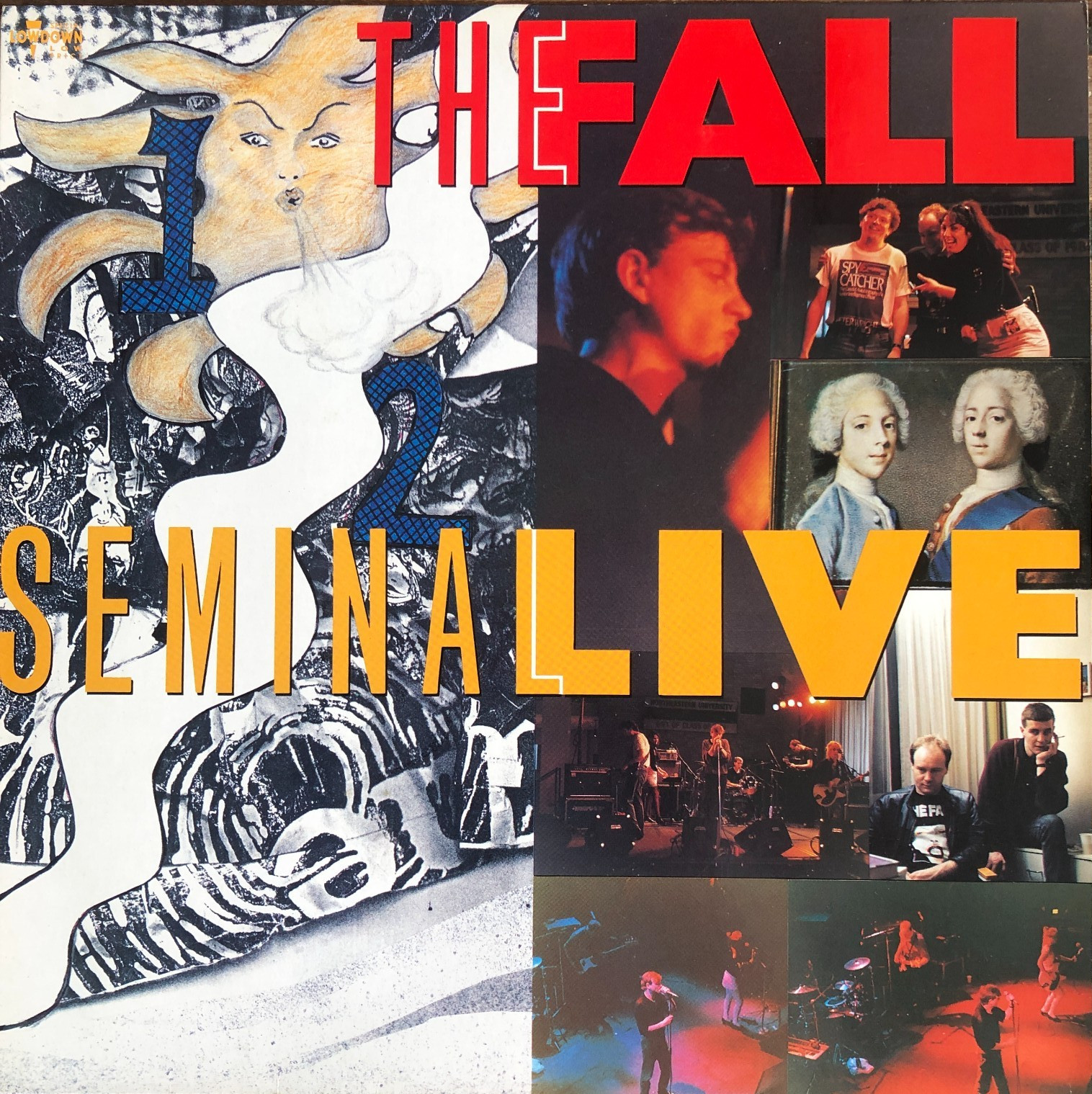 LP - The Fall – Seminal Live - Rebel Rec. - (H)