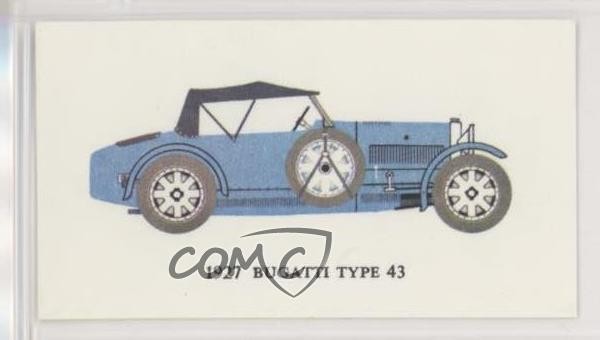1966 Mobil auto d'epoca 1927 Bugatti tipo 43 #11 z6d