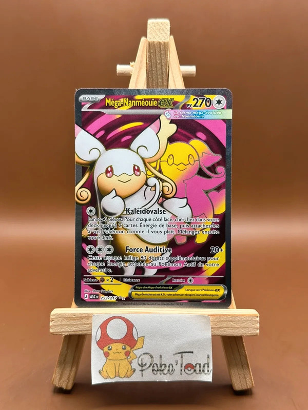 Carte Pokémon Mega nanmeouie Ex - ASC - 253/217