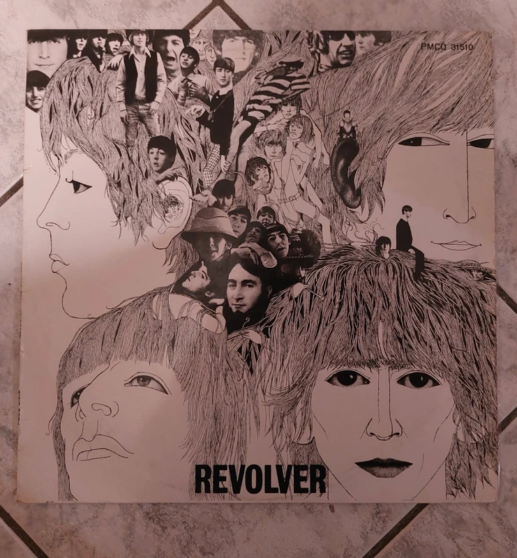 Lp The Beatles Revolver Made Italy Reissue