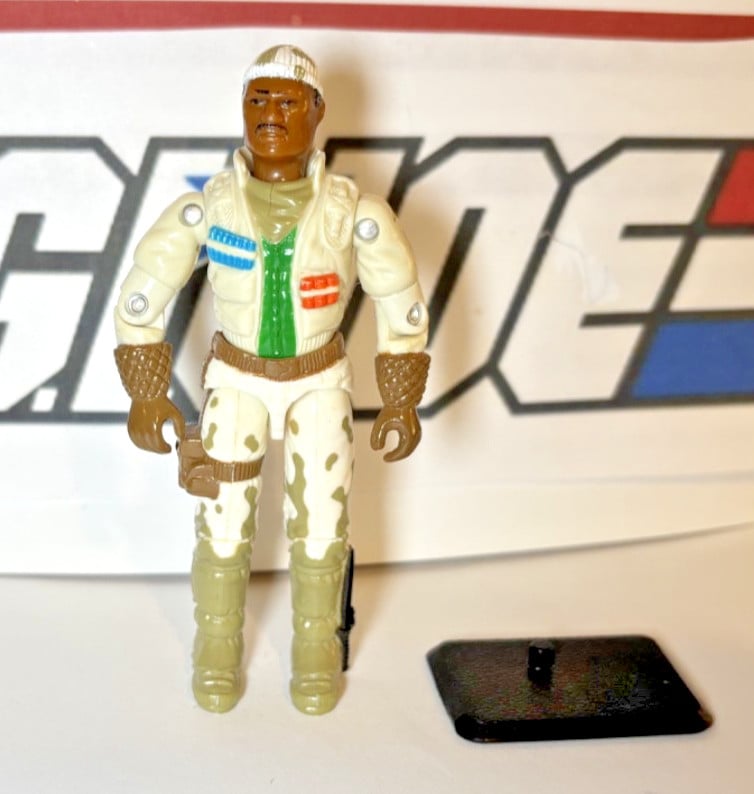 GI Joe Stalker v4 1993 *Quasi come nuovo!* Arctic Commandos Mail Away Vintage NO CREPE