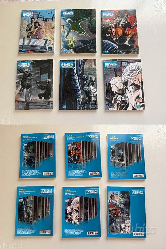 NATHAN NEVER ANNO ZERO 1-6 MINISERIE COMPLETA OTTI