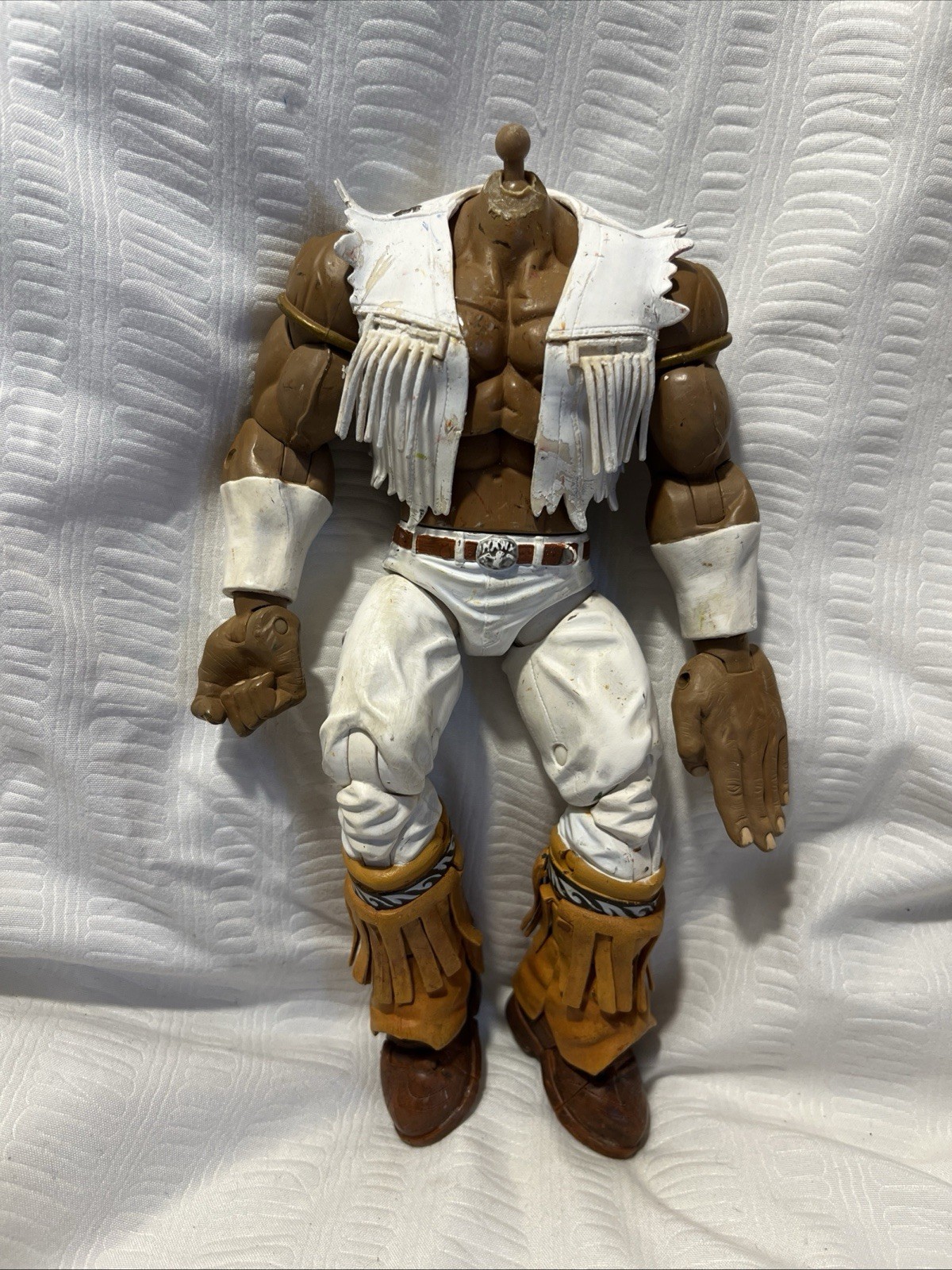 Sota Street Fighter T Hawk White Variant Body Only With Extra Hand, No Head