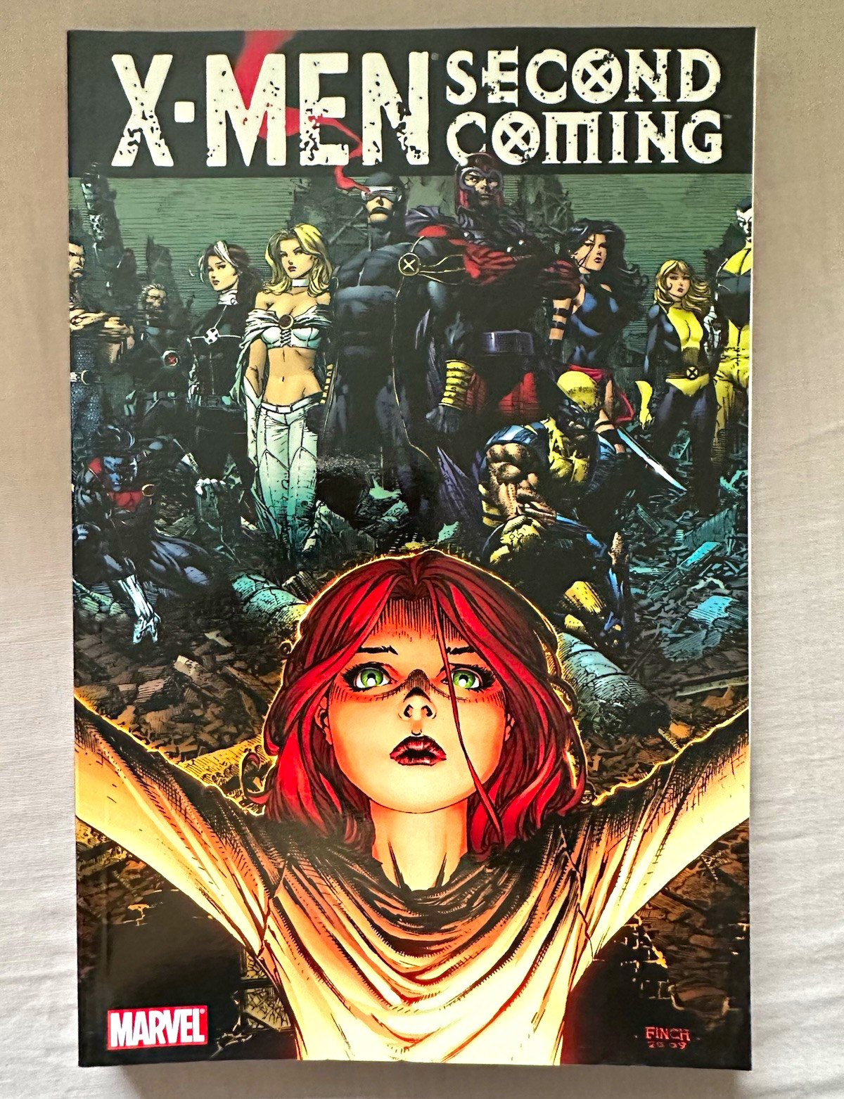 Marvel X-Men: Second Coming Trade Paperback 2009 David Finch English
