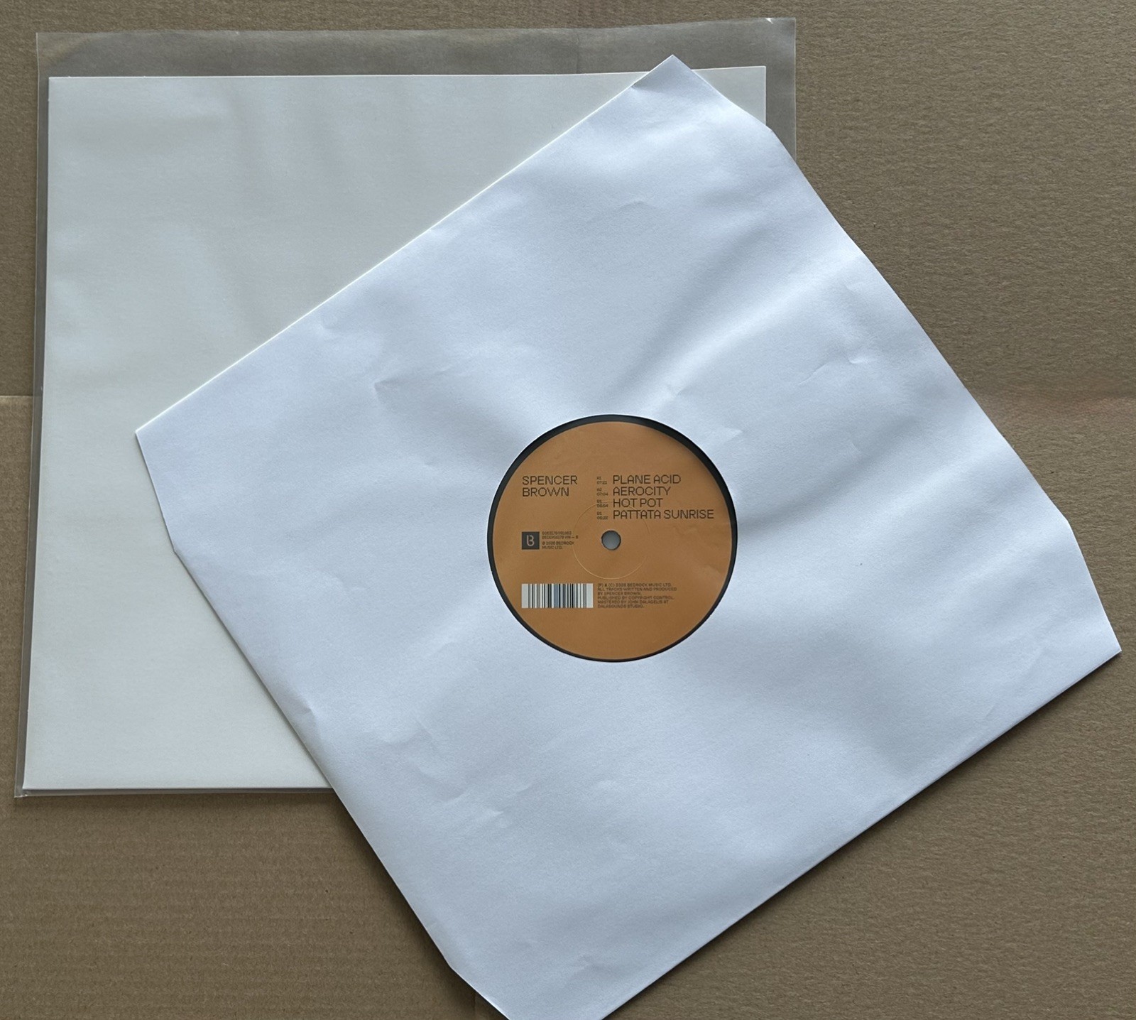 Spencer Brown - Four Shades EP - Bedrock Vinyl - Ltd 300 - BEDDIGI279VIN - New