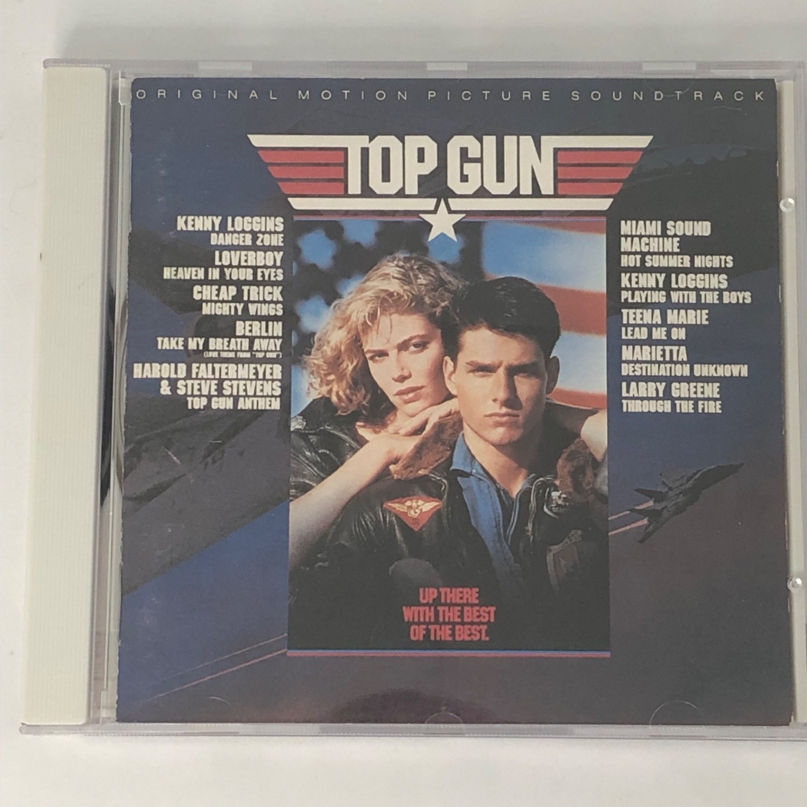 op Gun Soundtrack OST 1986 32DP 490 Japan CD prima edizione senza Obi
