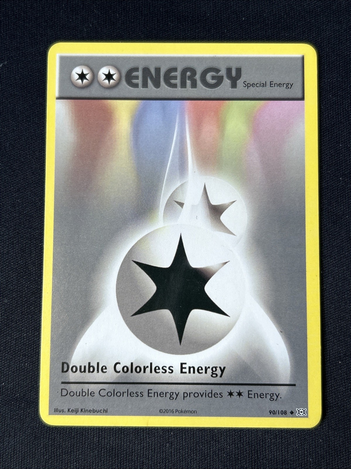 Doppia Energia Incolore 90/108 Evoluzioni Regolare LP/NM Inglese 2016