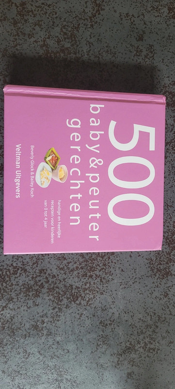Superhandig boek, 500 baby en peuter gerechten.