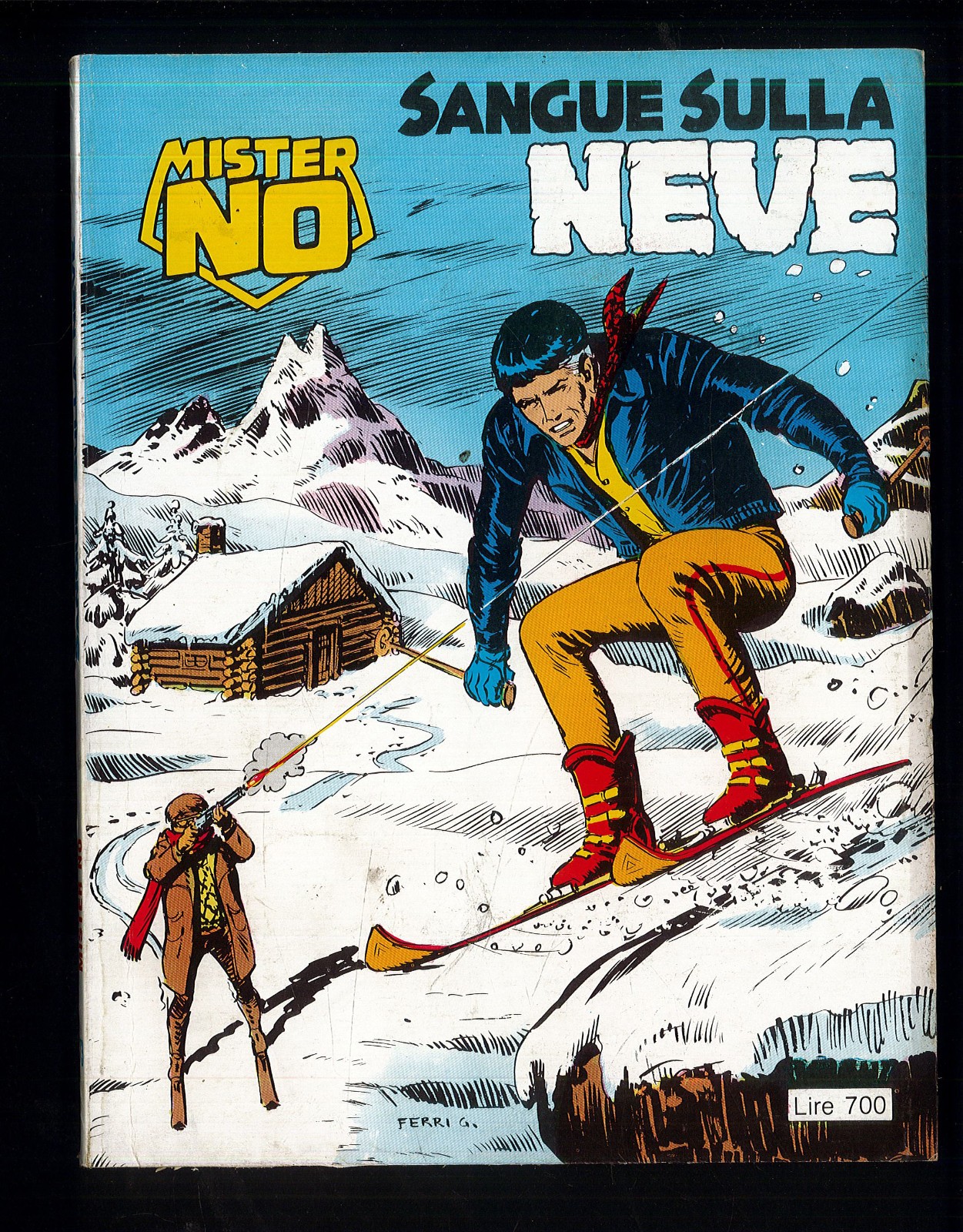 Mister NO n.173 "Sangue sulla Neve" Ottimo Cepim 1981 ▓