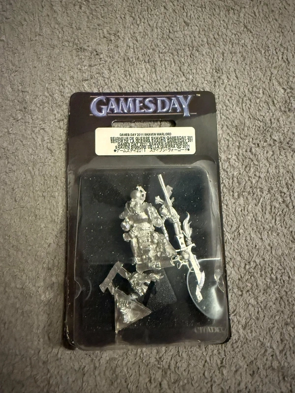 Warhammer Old Wolrd, seigneur skaven. Gamesday 2011, neuf