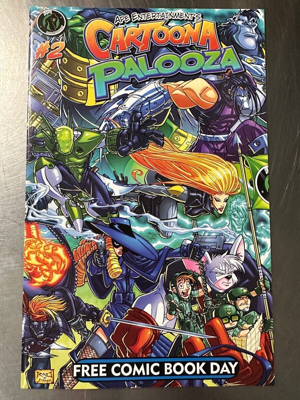 Cartoona Palooza 2009 Used Condition Ape Entertainments Comic Book