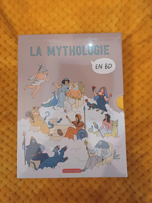 La mythologie en BD - coffret 10 tomes NEUF