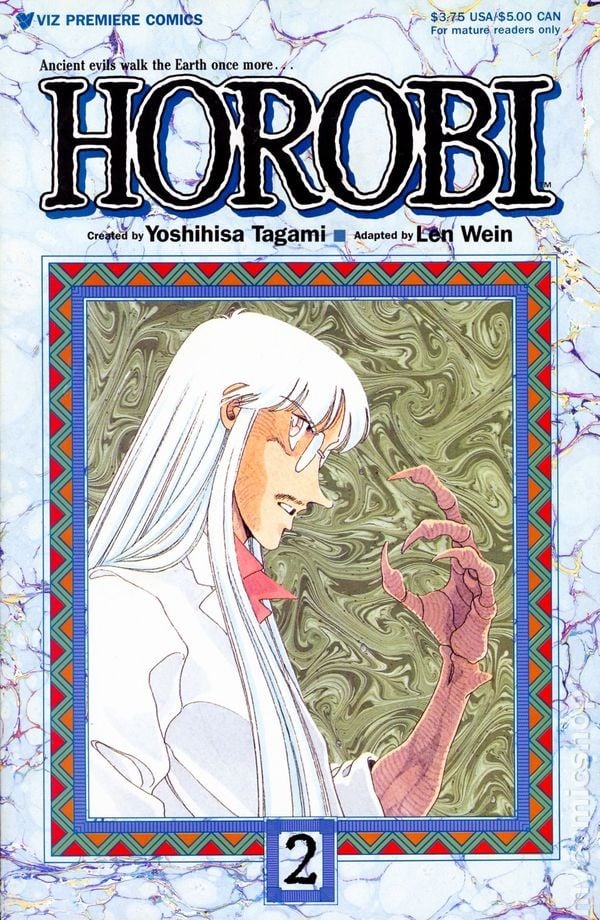 Horobi Parte 1 #2 VF 1990 Immagine Stock