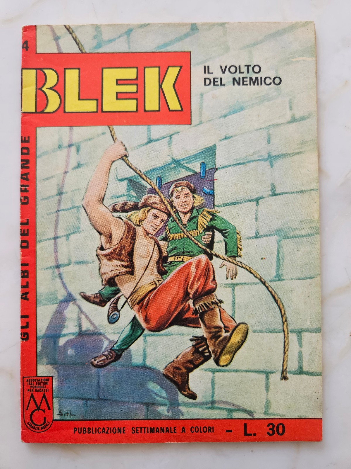 71) ALBI DEL GRANDE BLEK  n.   4   -  ed. Dardo 1963 -   ottimo++