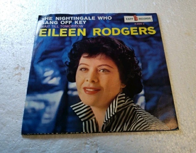 ♫EILEEN RODGERS Wait Till Tomorrow/Nightingale Who Sang P/S POP 1961 7"45 NM.