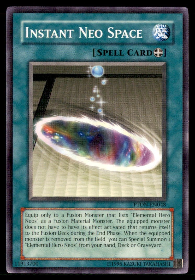 Yu Gi Oh! Instant Neo Space PTDN EN048 Phantom Darkness Non Holo
