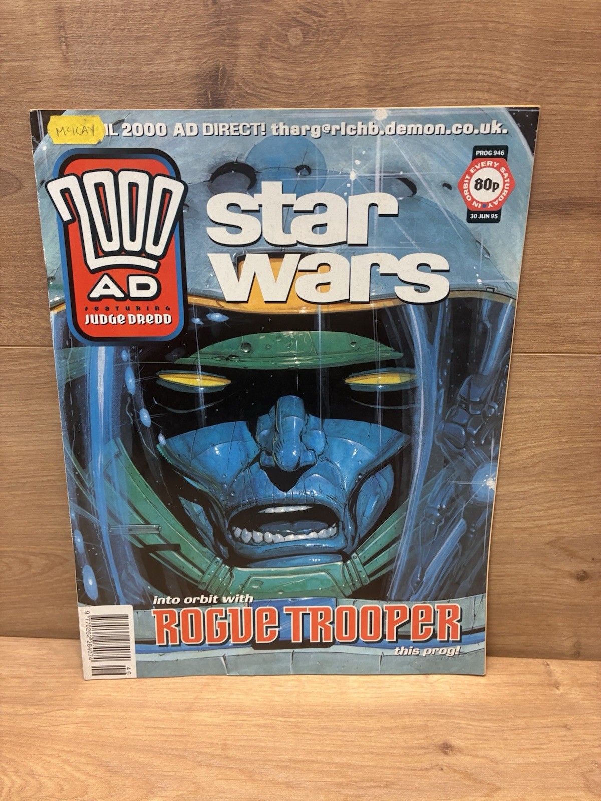 2000AD F A Turing Judge Dredd Prog 946 30June 1995 Star Wars