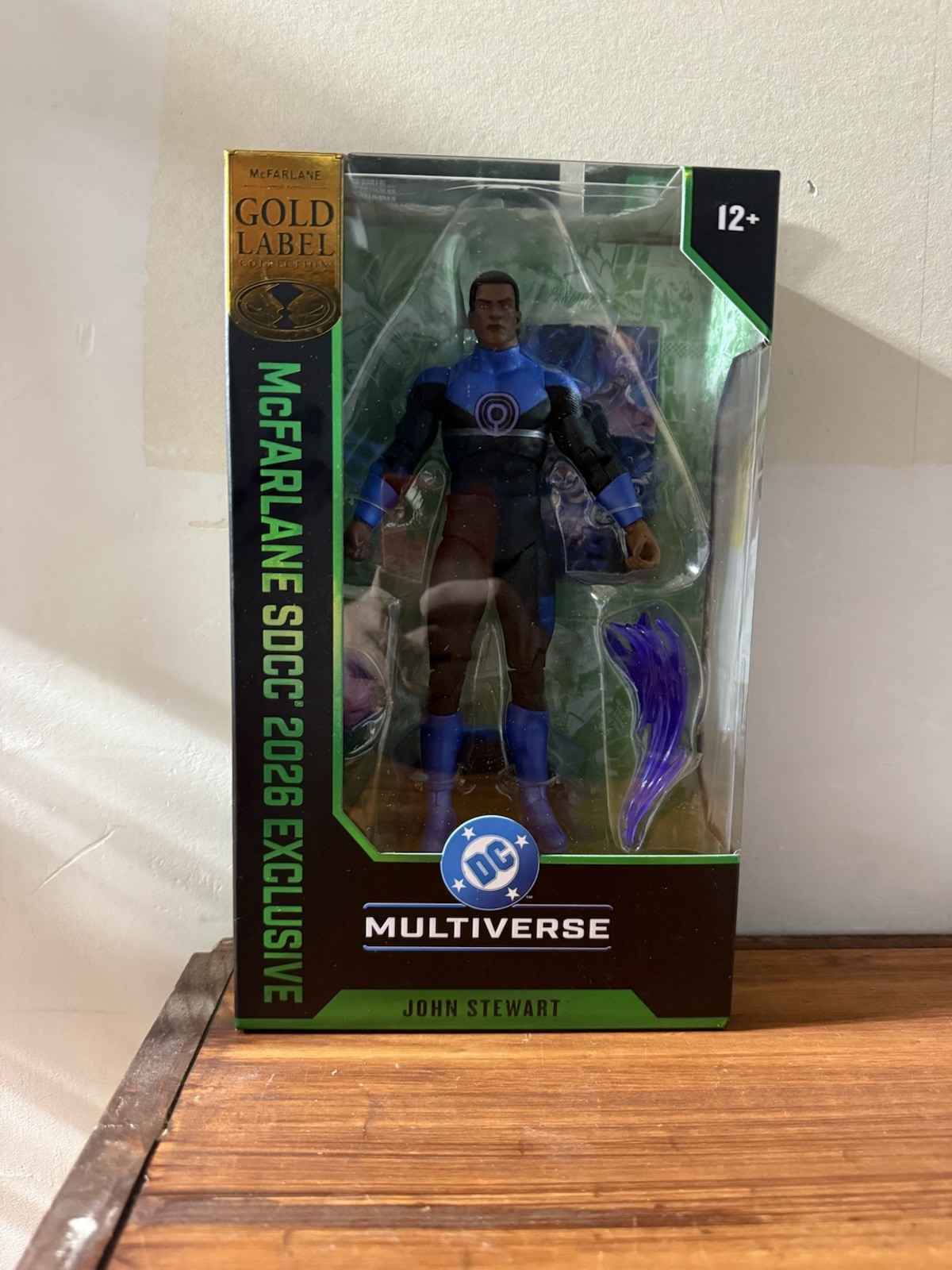 SDCC Ultra Violet John Stewart McFarlane Figure (Box Damage Shown)