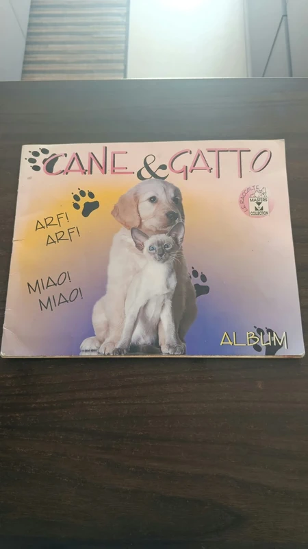 album figurine cane e gatto masters collection completo