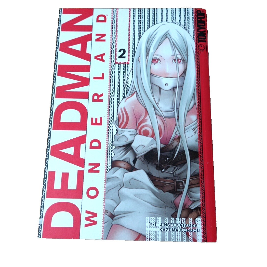 Deadman Wonderland Volume 2 Manga First Tokyopop Print 2010 Jinsei Kataoka