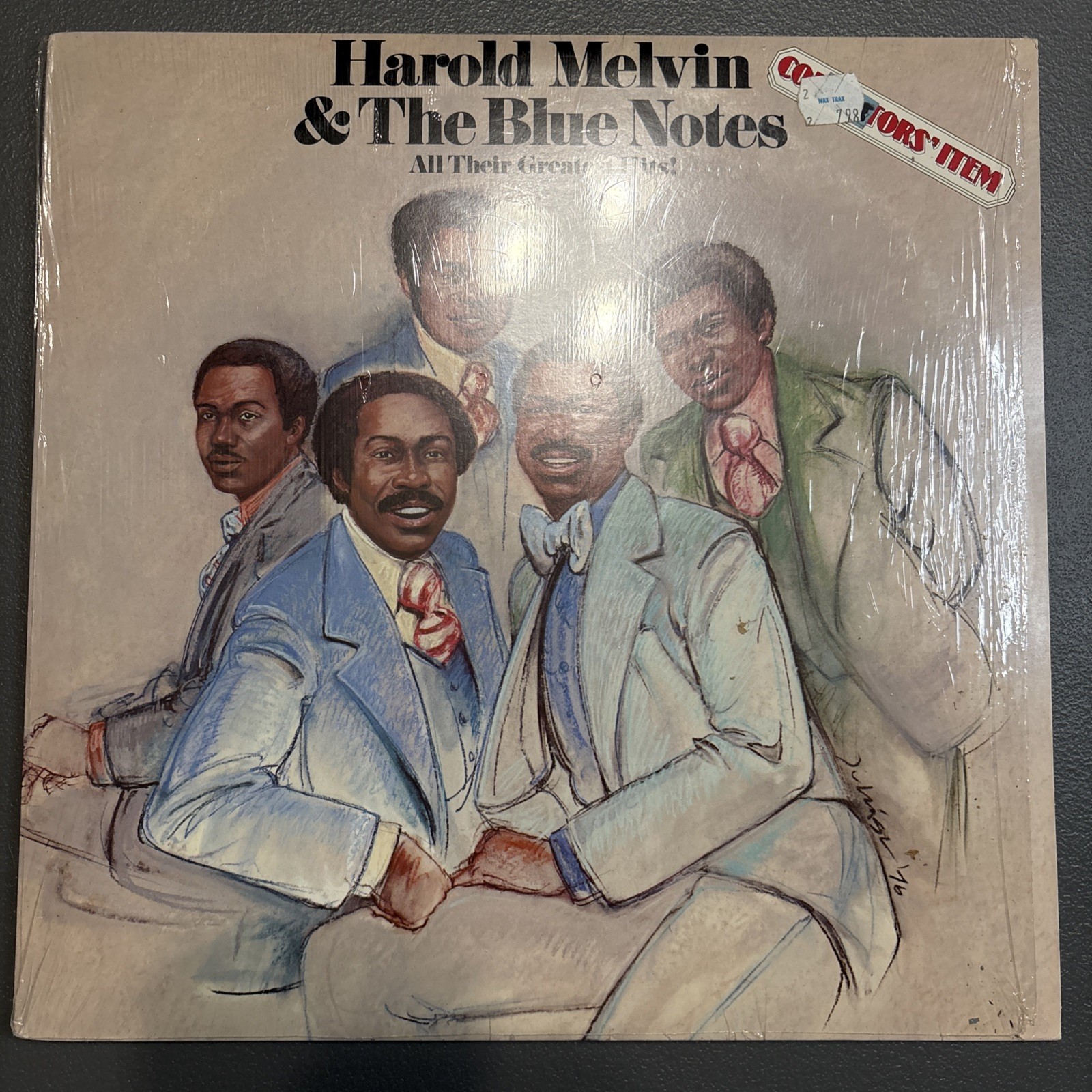 Harold Melvin And The Blue Notes - Collector’s Item- Lp 1976 VG+ Stereo PZ 34232